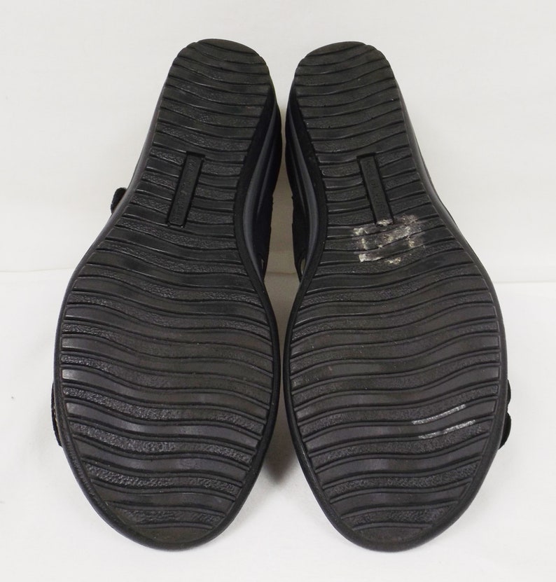 WALDLAUFER Black Suede Leather Sandals UK Size 5.5 US Size 7.5 - Etsy