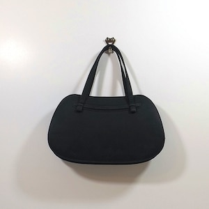 NETTIE ROSENSTEIN Black Silk Handbag