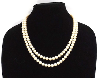 Elli Collier Femme perles synthétiques Set avec (925/1000) Argent