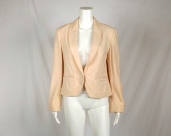JONES NEW YORK für Lord and Taylor Peach Wollblazer US Size 10