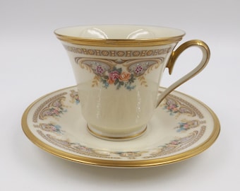 Set of Two (2) 1977 LENOX Versailles Cup and Saucer Sets