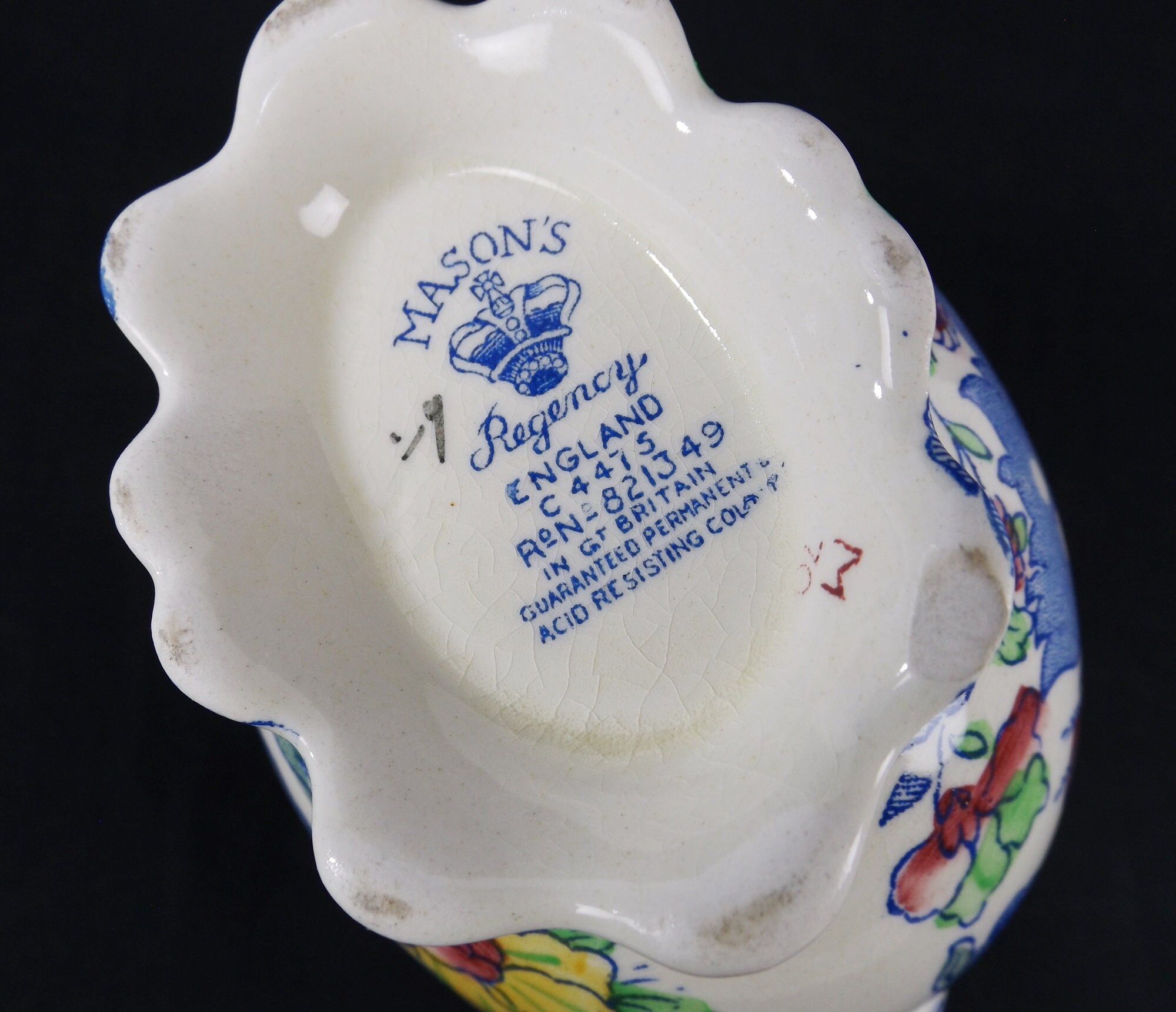 1937 MASON'S IRONSTONE Regency Pattern Creamer - Etsy Italia