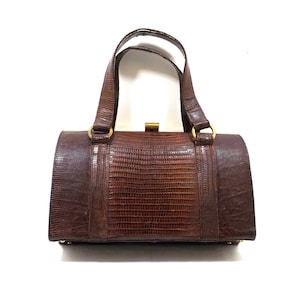 DEITSCH Lizard Handbag