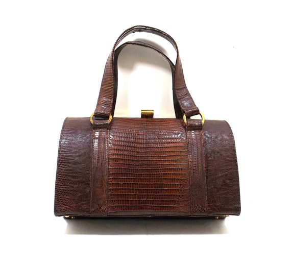 DEITSCH Lizard Handbag - image 1