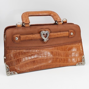 MARK CHANTAL Mock Croc Handtasche