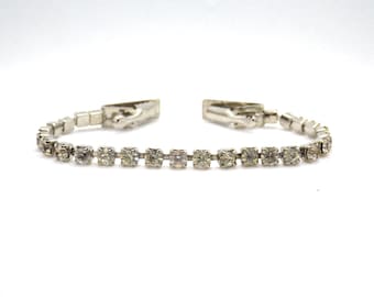Pinza para suéter con diamantes de imitación estilo vintage