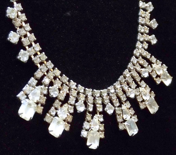 Rhinestone Choker Necklace