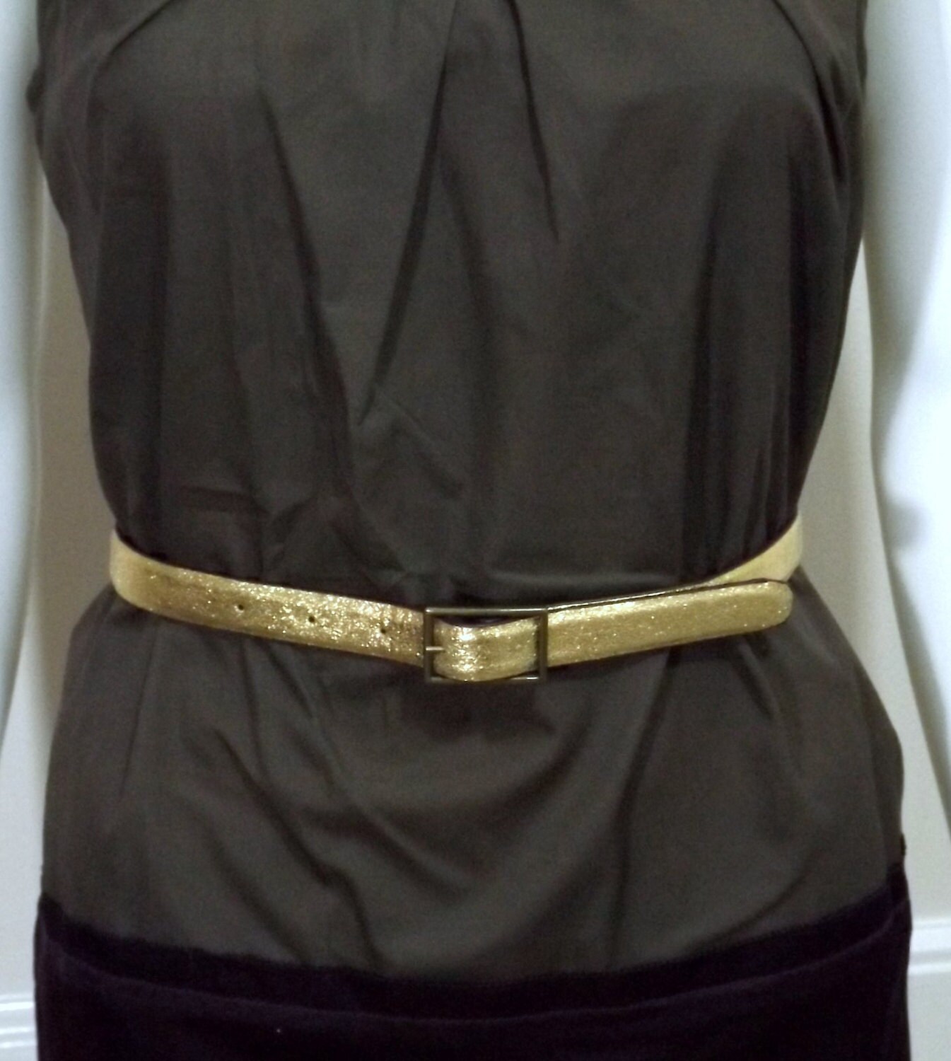 (NWT) Vera Wang | Designer Belt (Lavender Label) $1300 NEW Iconic GARLAND Vera Wang Purple Lilac SASH Wedding  main image 2