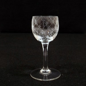 Antique Cut Crystal Cordial