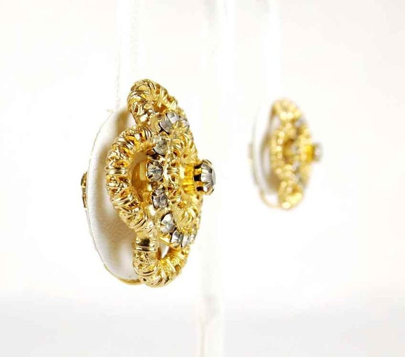 HATTIE CARNEGIE Clip On Earrings - image 3