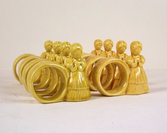 Pilgrim Mädchen Serviette Ring vier 4er Set