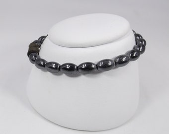 Hematite Bead Bracelet