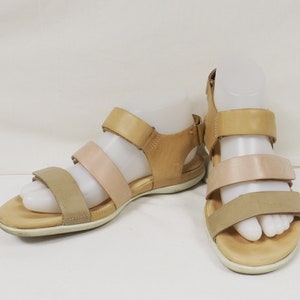ECCO Tri-Color Sandals EU Size 38