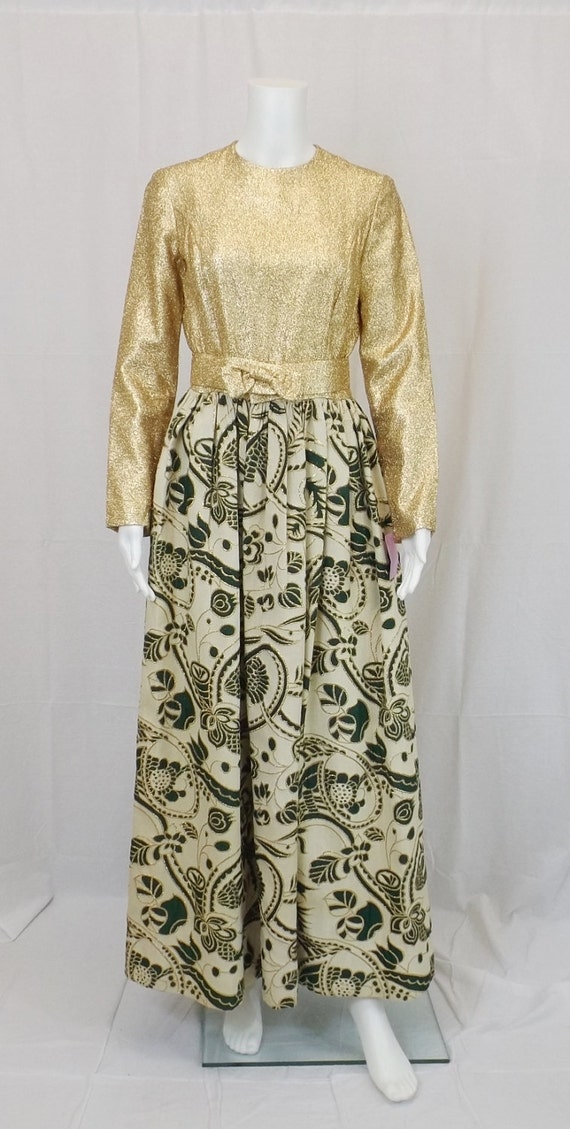 1960's Custom Evening Gown Size 8 - image 2