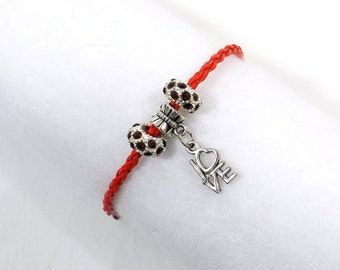 European Large Hole Bead Starter Bracelet