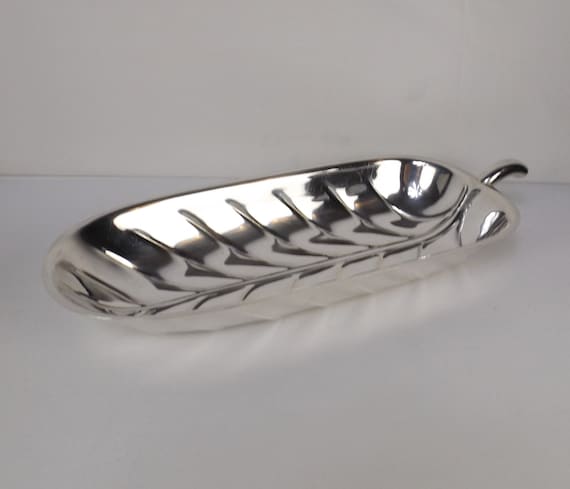 INTERNATIONAL SILVER Co. Leaf Shaped Silver Plated Dish - Etsy