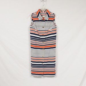 1960&#39;s NANCY GREER Sleeveless Dress US Size 12