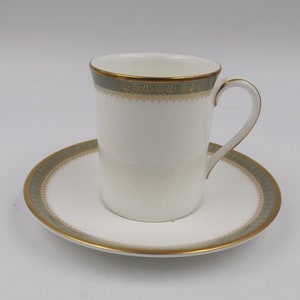 Set of Three (3) 1967 ROYAL DOULTON Clarendon Demitasse Cup and Saucer Sets