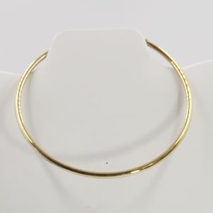 Gold Tone Torque Necklace