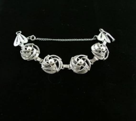 ALICE CAVINESS Sterling Bracelet And Earring Set - image 2