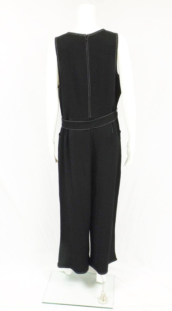 ANTHROPOLOGIE Sleeveless Jumpsuit Size Large L - image 4