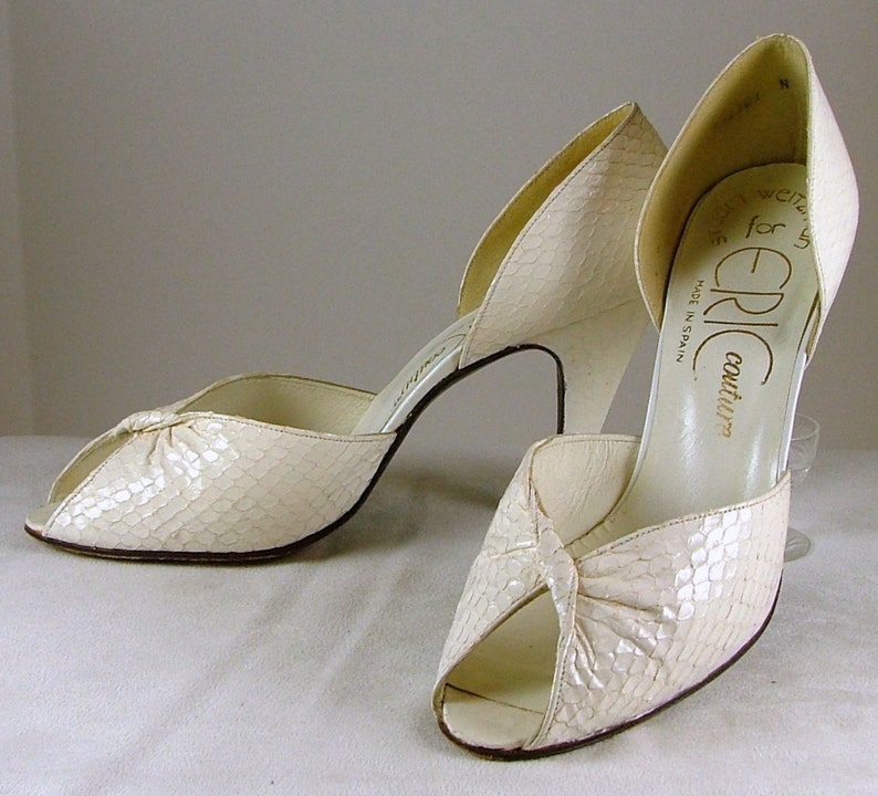 white stuart weitzman heels