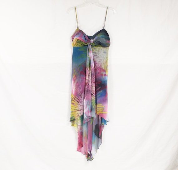 S.L. FASHIONS Chiffon Hi Low Maxi Dress US Size 14 - Etsy