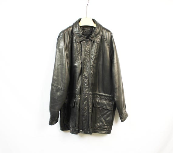 CLAIBORNE Men's Lambskin Leather Jacket Size XL - Etsy