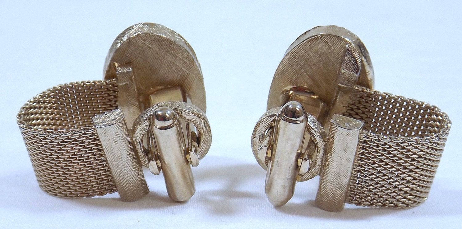 Boutons de manchette Dante vintage bleu foncé et blanc sodalite serti