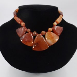 Carnelian Statement Necklace