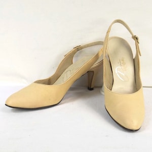 PATIOS Slingback Heels US Size 7.5 N 7-1/2 N Narrow