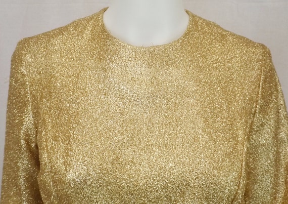 1960's Custom Evening Gown Size 8 - image 4