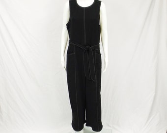 ANTHROPOLOGIE Sleeveless Jumpsuit Size Large L