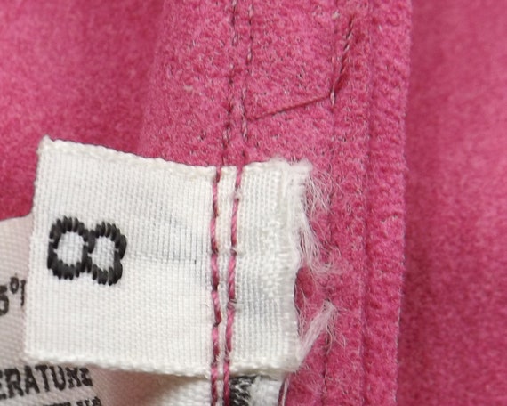 ULTRASUEDE Raspberry Vest with Fancy Couching US … - image 8