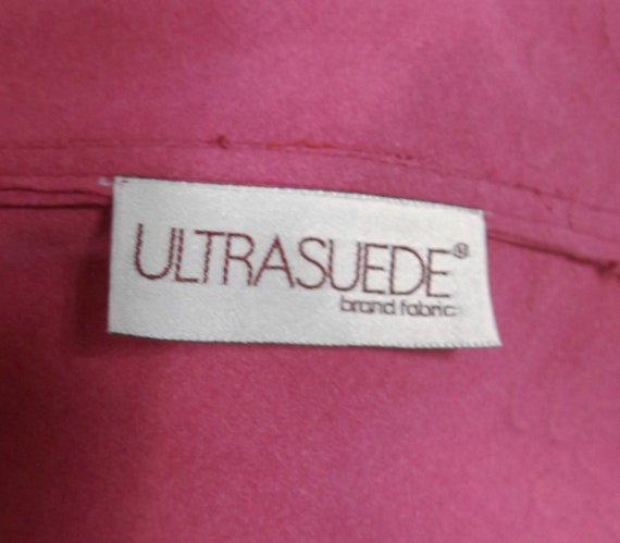 ULTRASUEDE Raspberry Vest with Fancy Couching US … - image 5