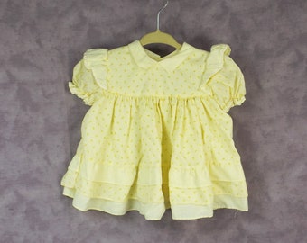 JUST ADORABLE Vestido infantil tamanho 12 meses