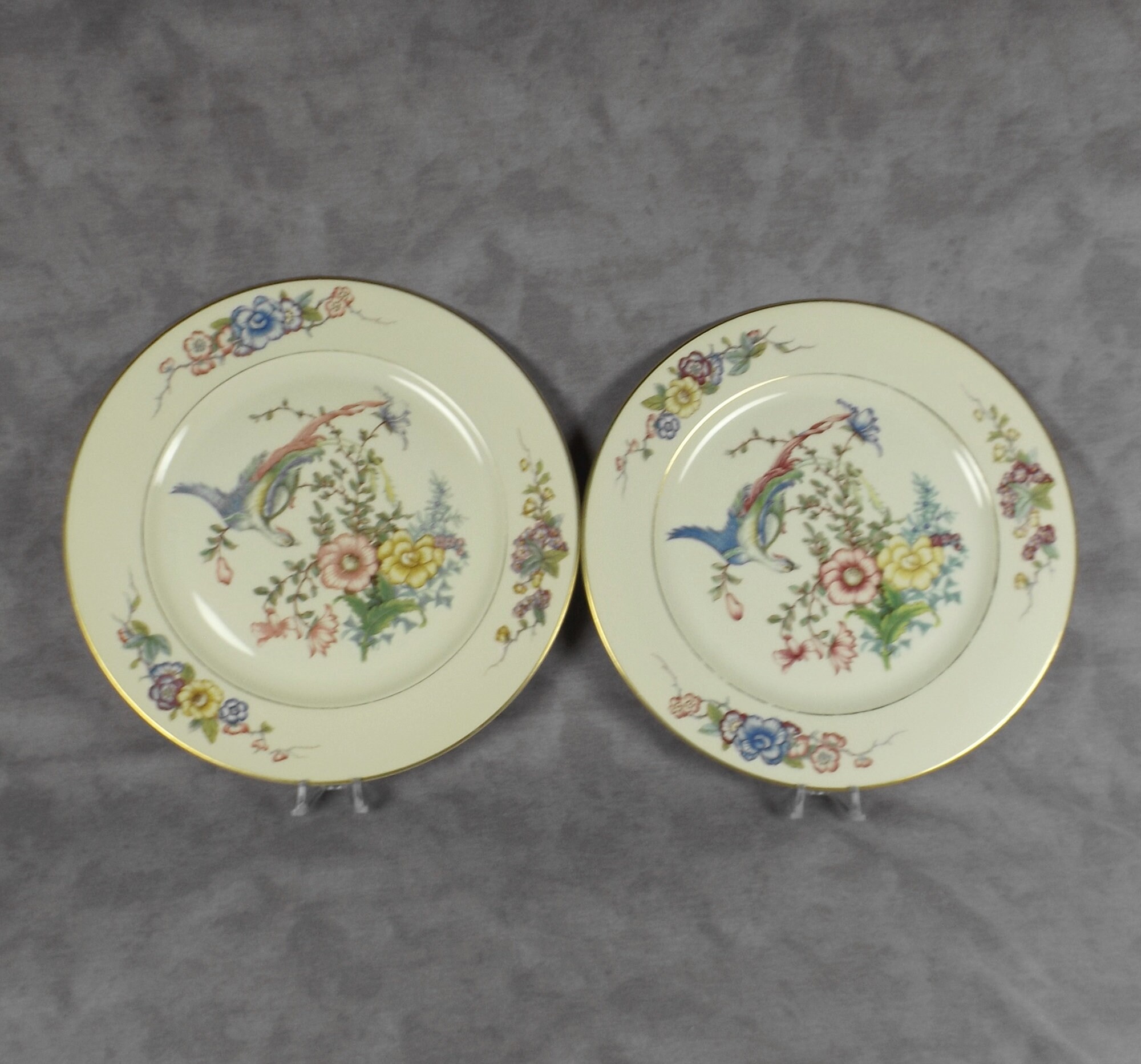 Ca. 1955 ROSENTHAL Phoenix Dinner Plates - Set of 2 - Etsy