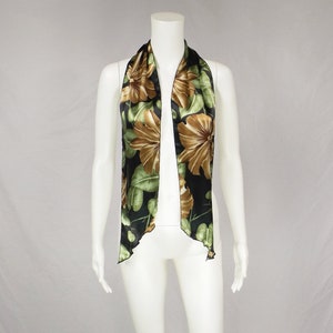 Tropical Print Long Scarf