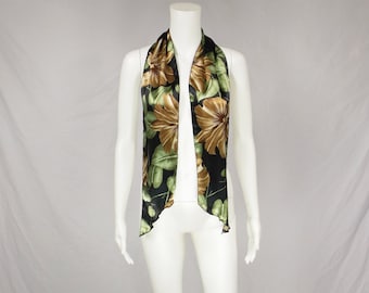 Tropical Print Long Scarf