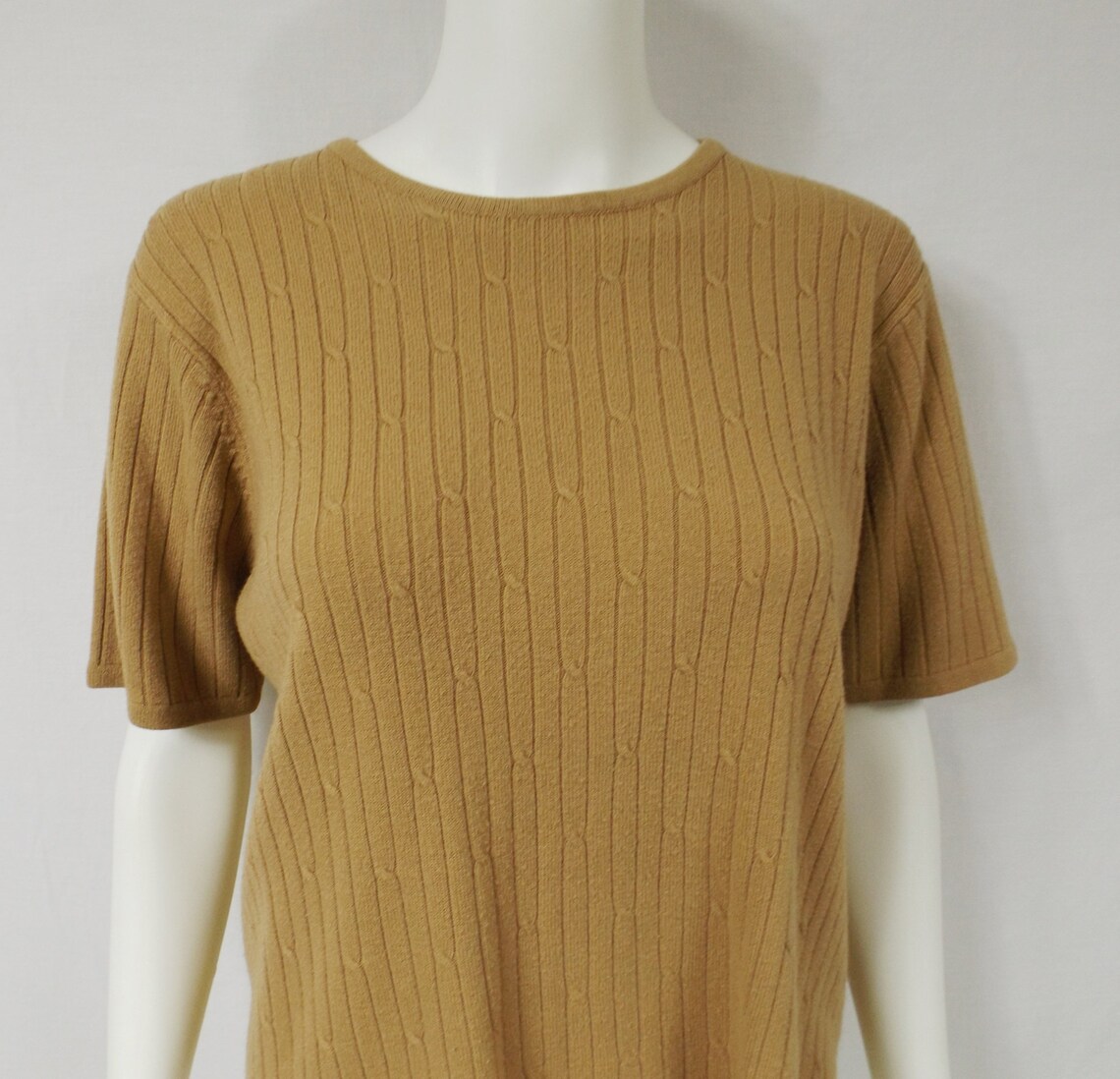 Pull Sag Harbour Femme - Taille XL - Jaune - Manches Longues - Occasion Très Bon état