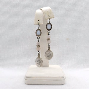 19th Century Ottoman Coin French Wire Dangle Earrings