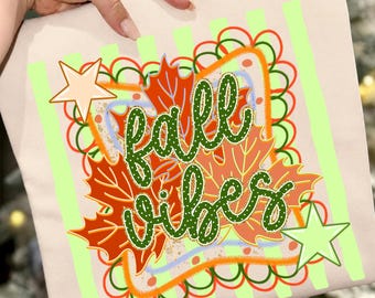Imágenes PNG con ambiente otoñal, diseño retro de hojas de otoño para sublimación, imágenes PNG de hojas de otoño lindas, imágenes PNG para camisetas de Acción de Gracias, descarga digital.