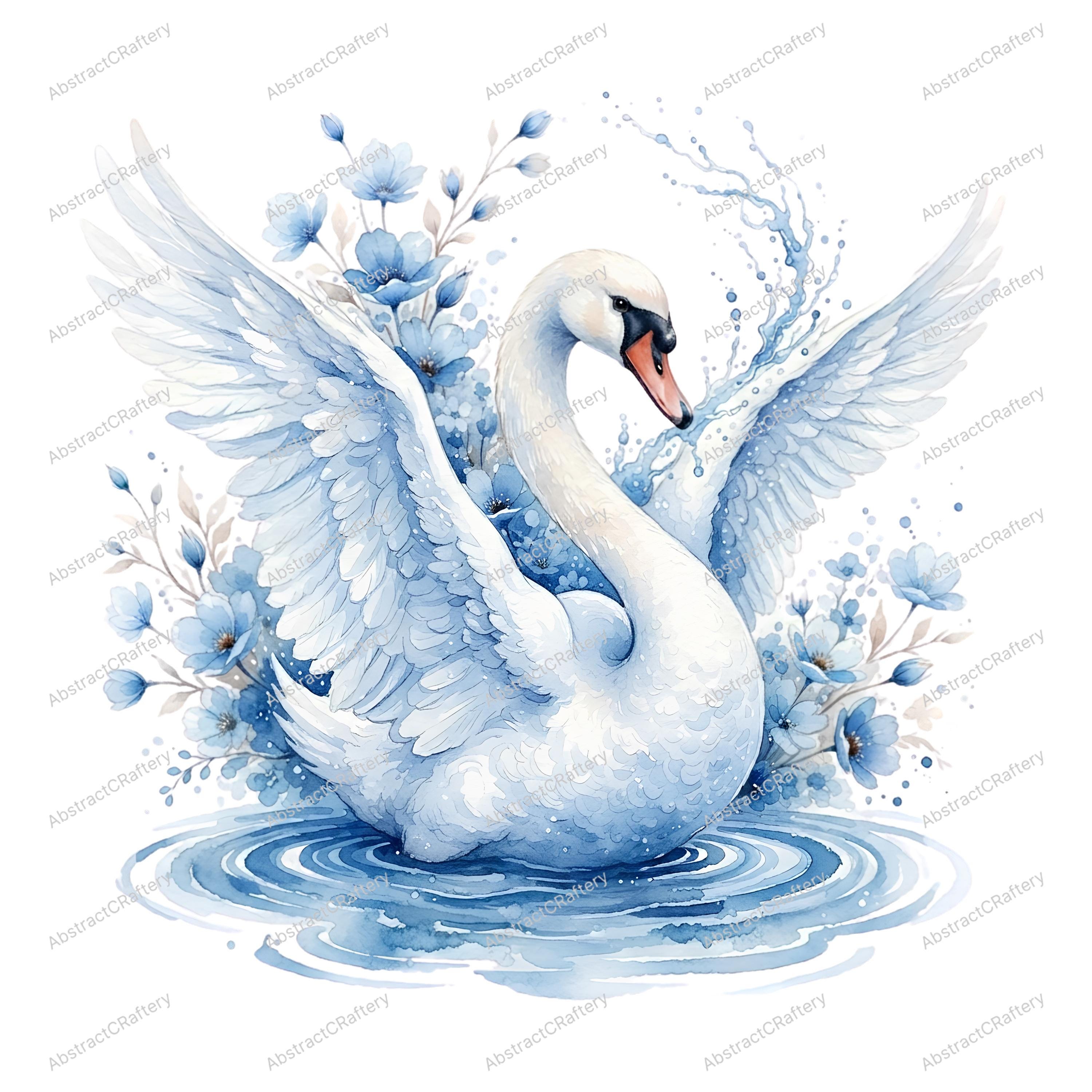 Swan Graphics - Etsy