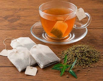 Iramusu Herbal Tea, Hemidesmus indicus, Ceylon Herbal Infusion, Aromatic Beverage, 40-80 Bags Pack
