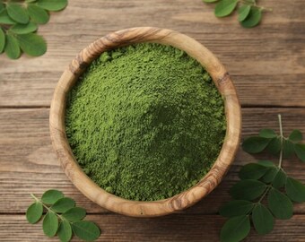Moringa Leaf Powder, Dried Moringa Leaves, Ceylon Spices for Cooking and Seasoning