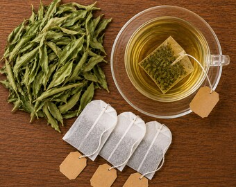 Karapincha Curry Leaves Tea, Green Tea Blend, Murraya koenigii, 40-80 Bags Pack