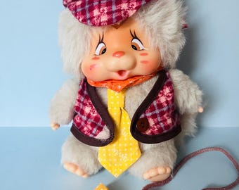 1970s Vintage Nyamy Monchhichi Plush Collectable Toy