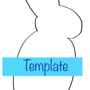 Easter Door Hanger Template