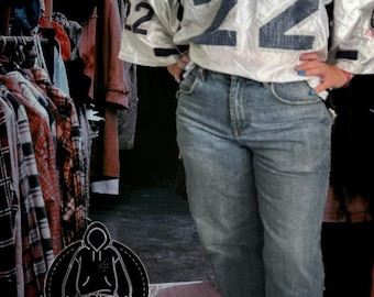 Jean Carpenter Tommy Hilfiger Loose Fit Washed Blue - Baggy Skate Grunge Broek Y2K 2000s Heren Dames - Maat W30 L29