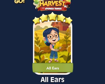 All Ears 5 Stars Set 17 Monopoly GO Sticker